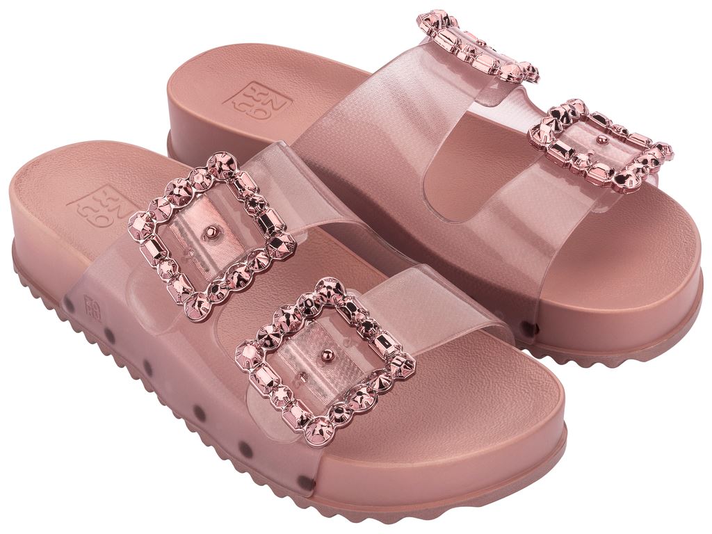 Sandalia Mujer Nude Partner Glam 364 Zaxy