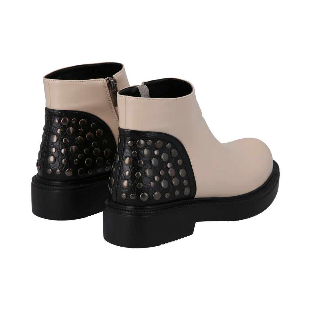Botin Mujer Beige Galli Police
