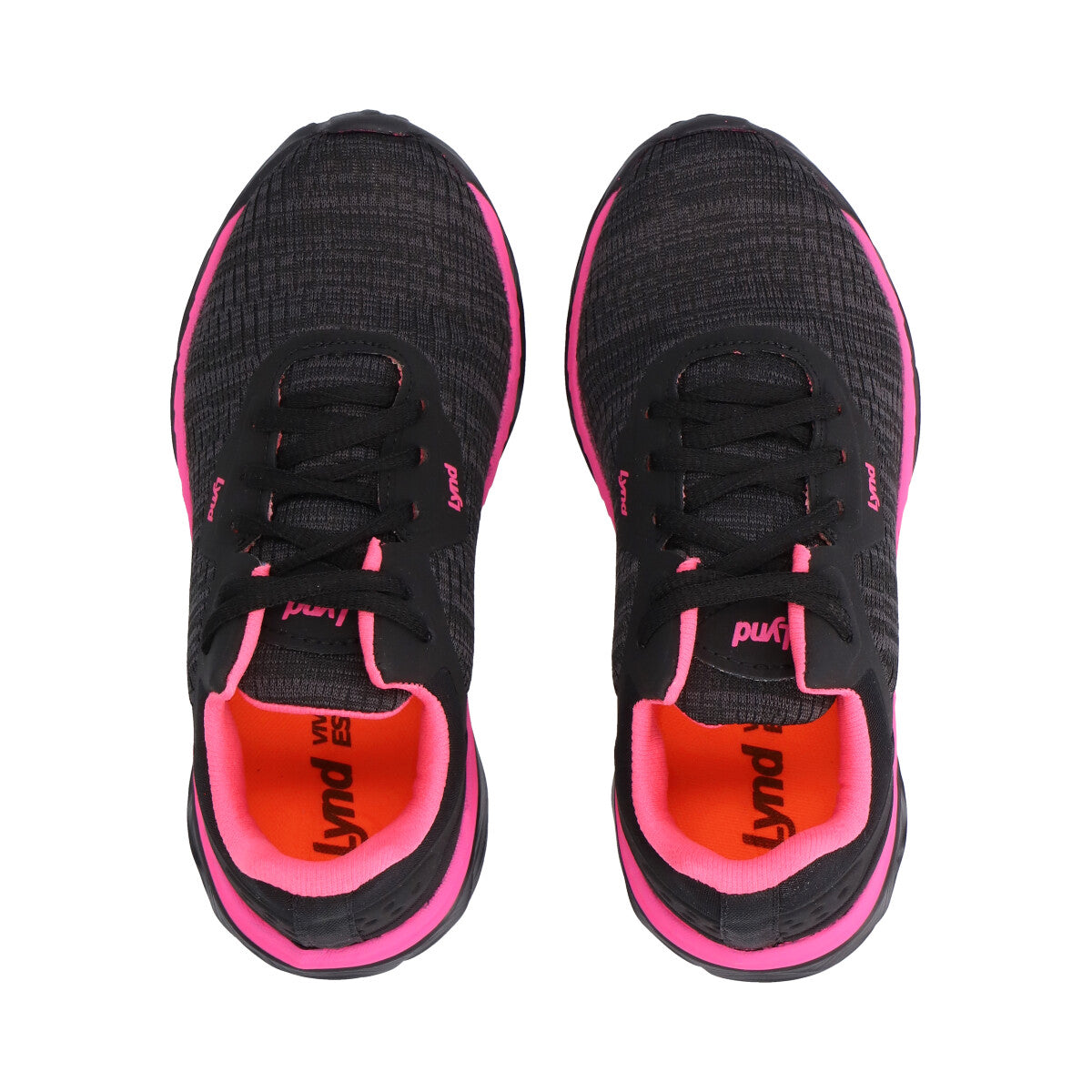 Zapatilla Infantil Negro/Rosa Joy 909 Lynd