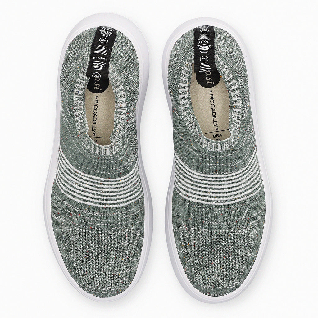 Zapatilla Leticia Sosi  Verde Piccadilly