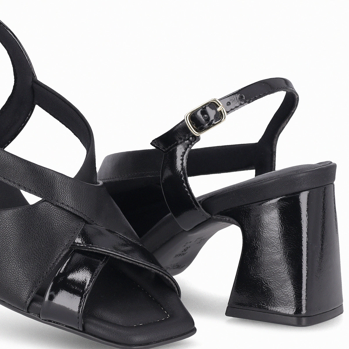 Sandalia Mujer Negro Flavia 78 Piccadilly