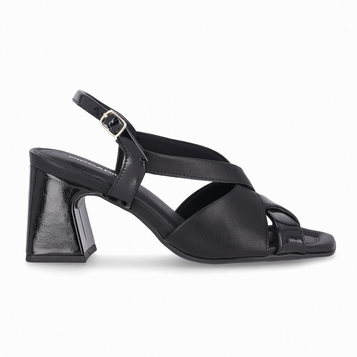 Sandalia Mujer Negro Flavia 78 Piccadilly