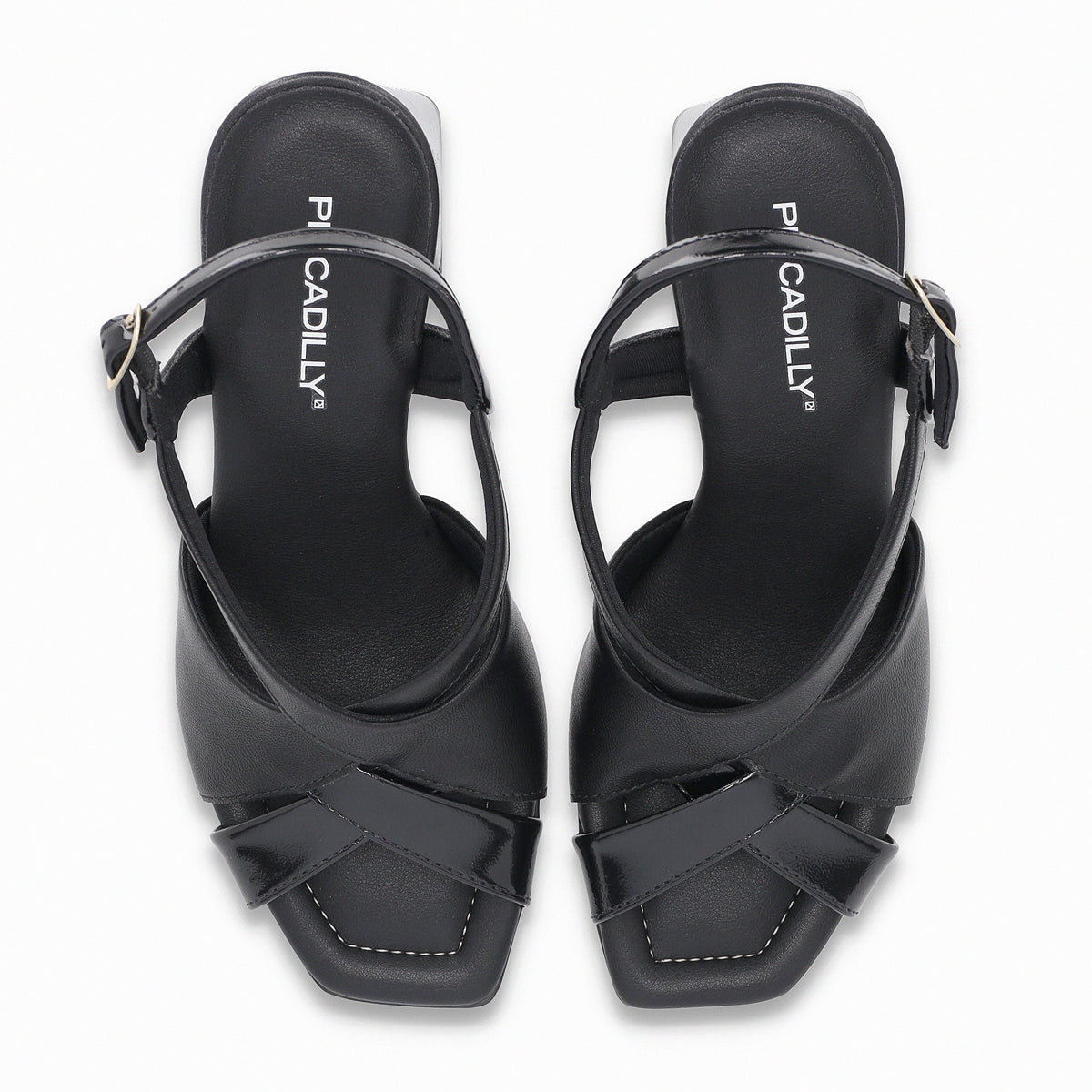 Sandalia Mujer Negro Flavia 78 Piccadilly