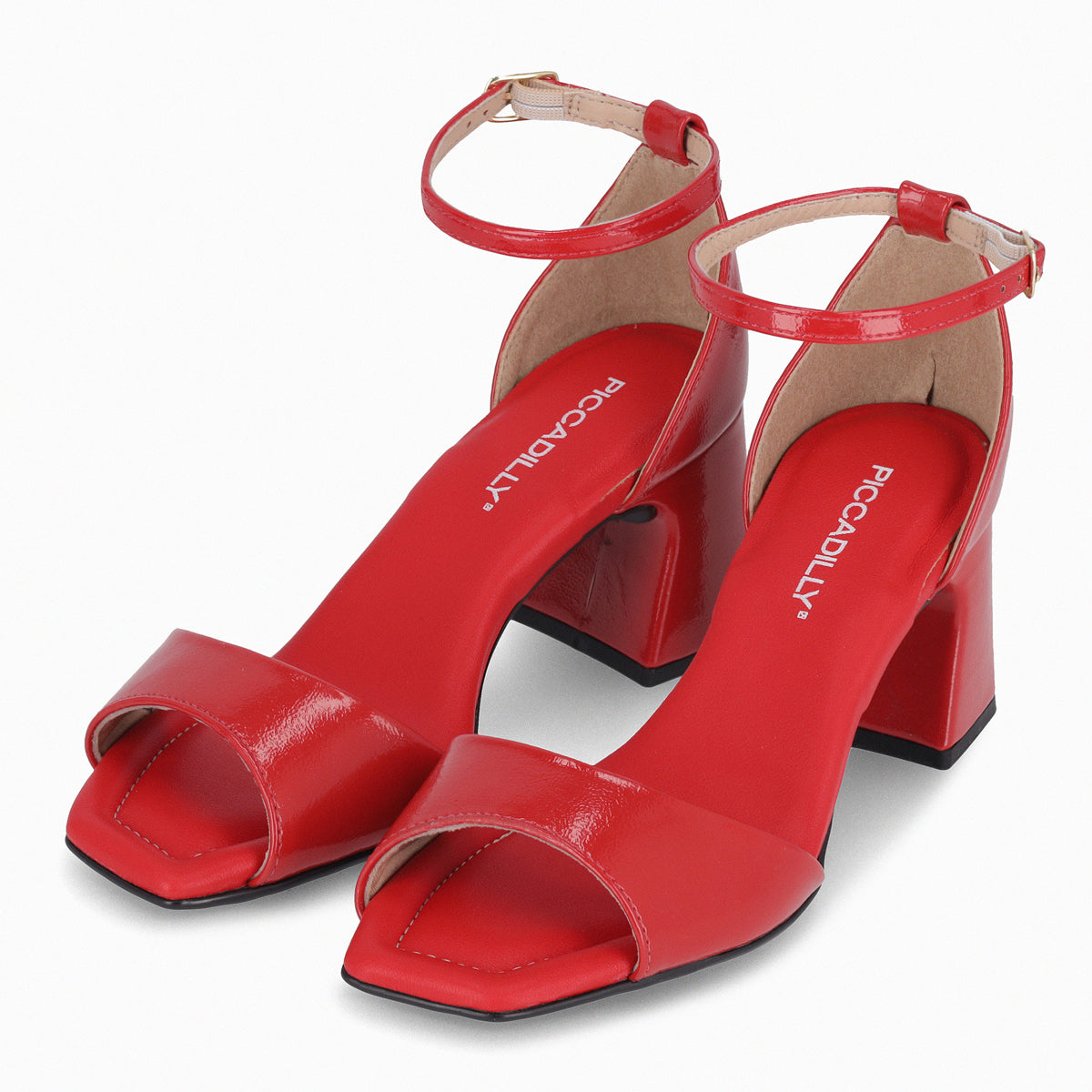 Sandalia Mujer Rojo/Charol Flavia Piccadilly