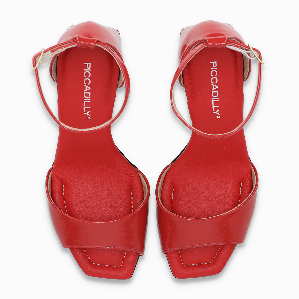 Sandalia Mujer Rojo/Charol Flavia Piccadilly