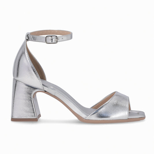 Sandalia Mujer Plata Flavia Piccadilly
