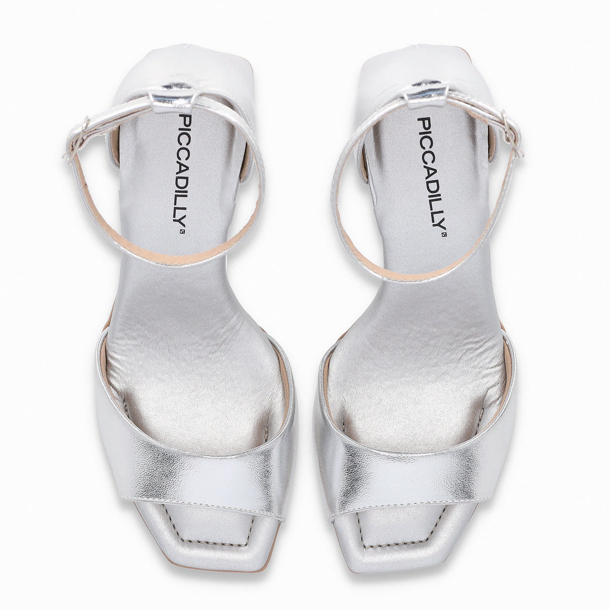 Sandalia Mujer Plata Flavia Piccadilly