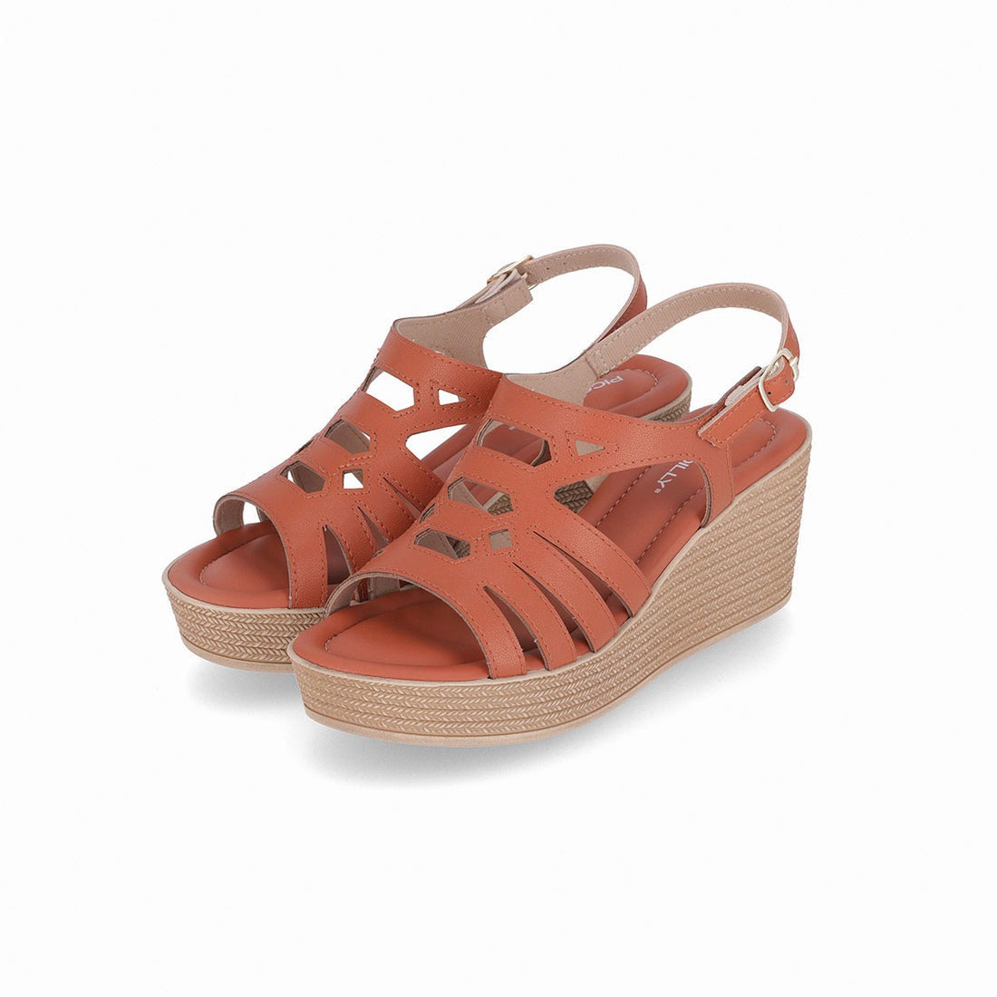 Sandalia Mujer Caramelo Débora Piccadilly