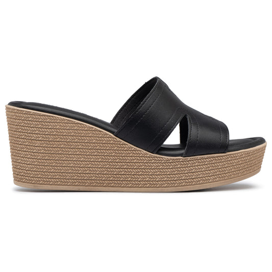 Zueco Mujer Negro Débora Piccadilly