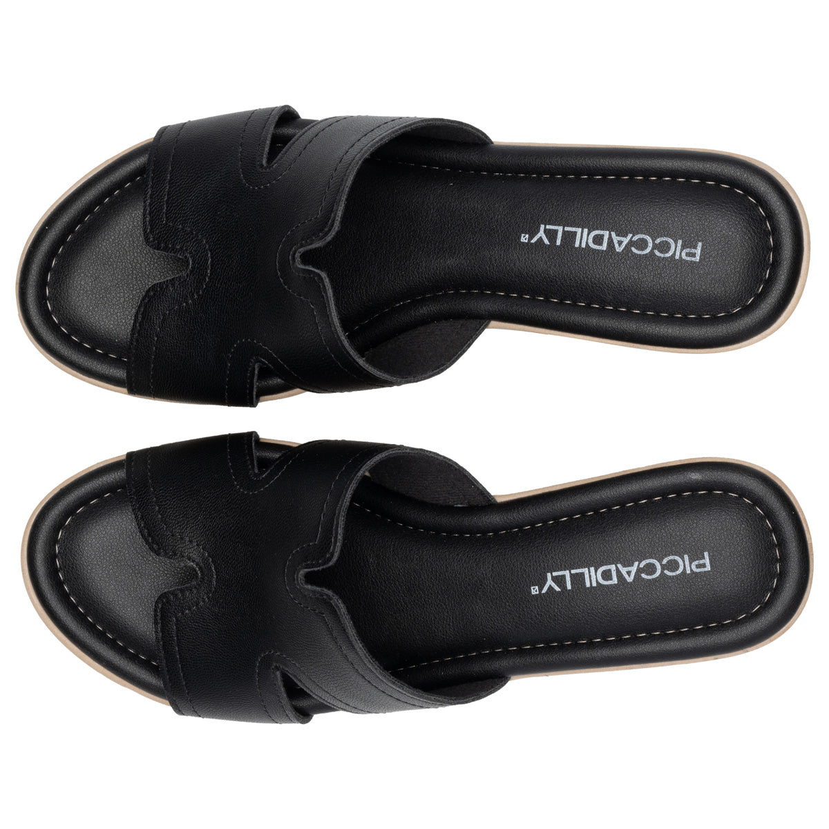 Zueco Mujer Negro Débora Piccadilly