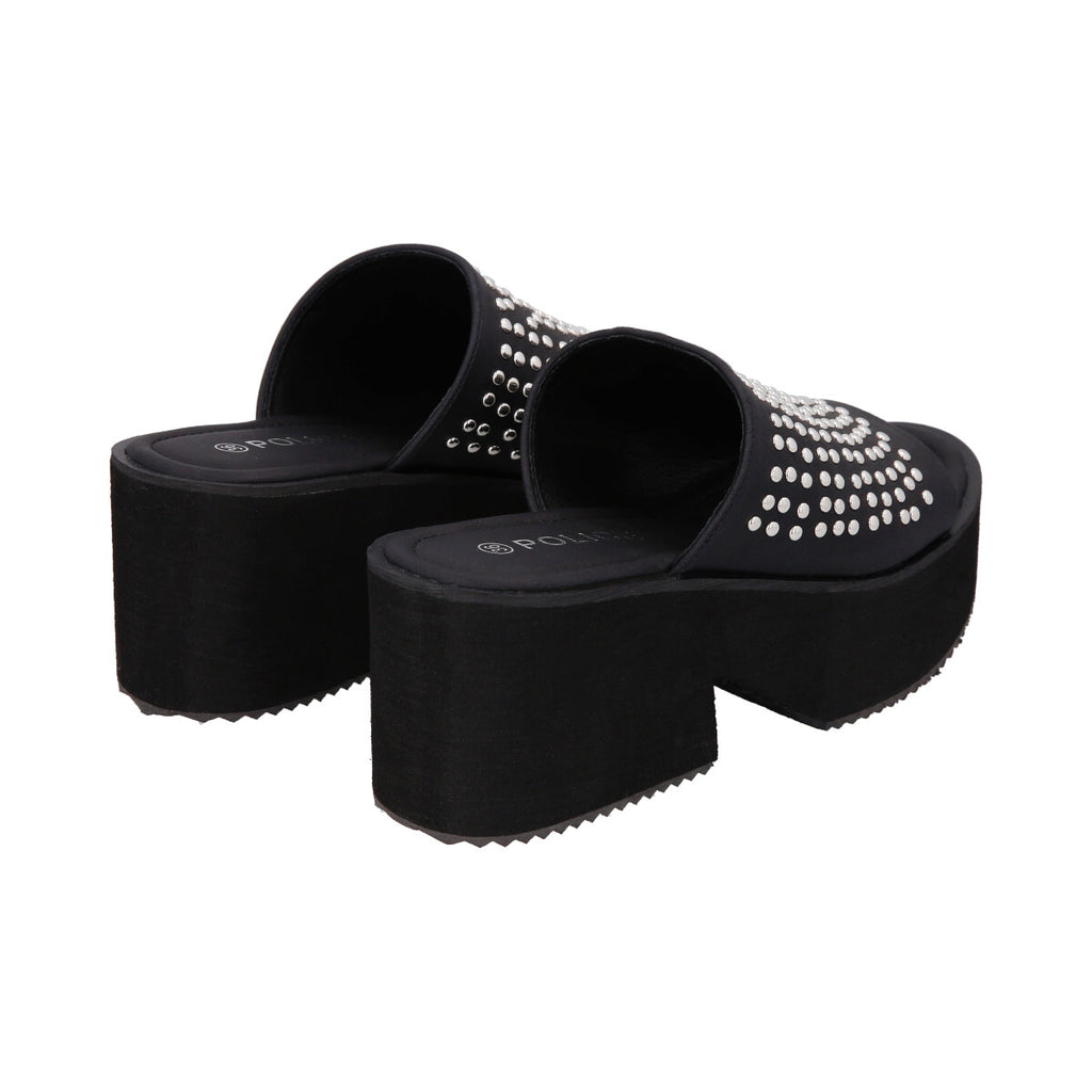 Sandalia Mujer Negro Fast Police