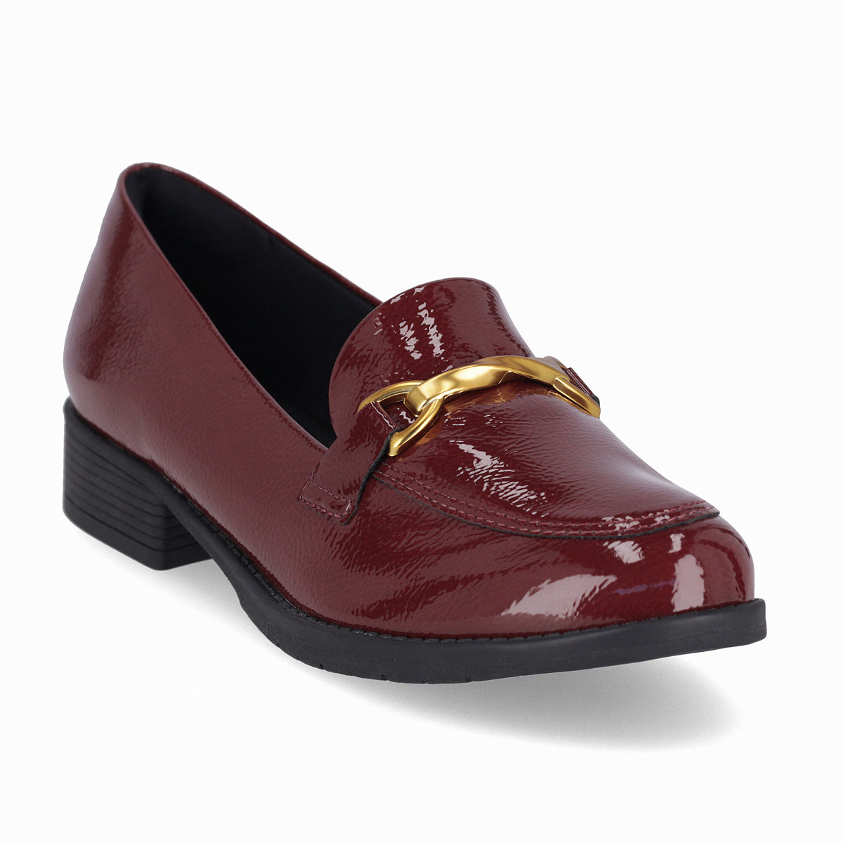 Mocasin Mujer Burdeo/Charol Leci Piccadilly