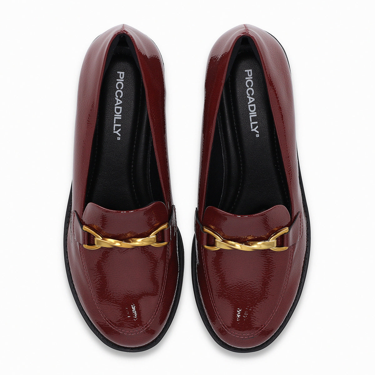Mocasin Mujer Burdeo/Charol Leci Piccadilly