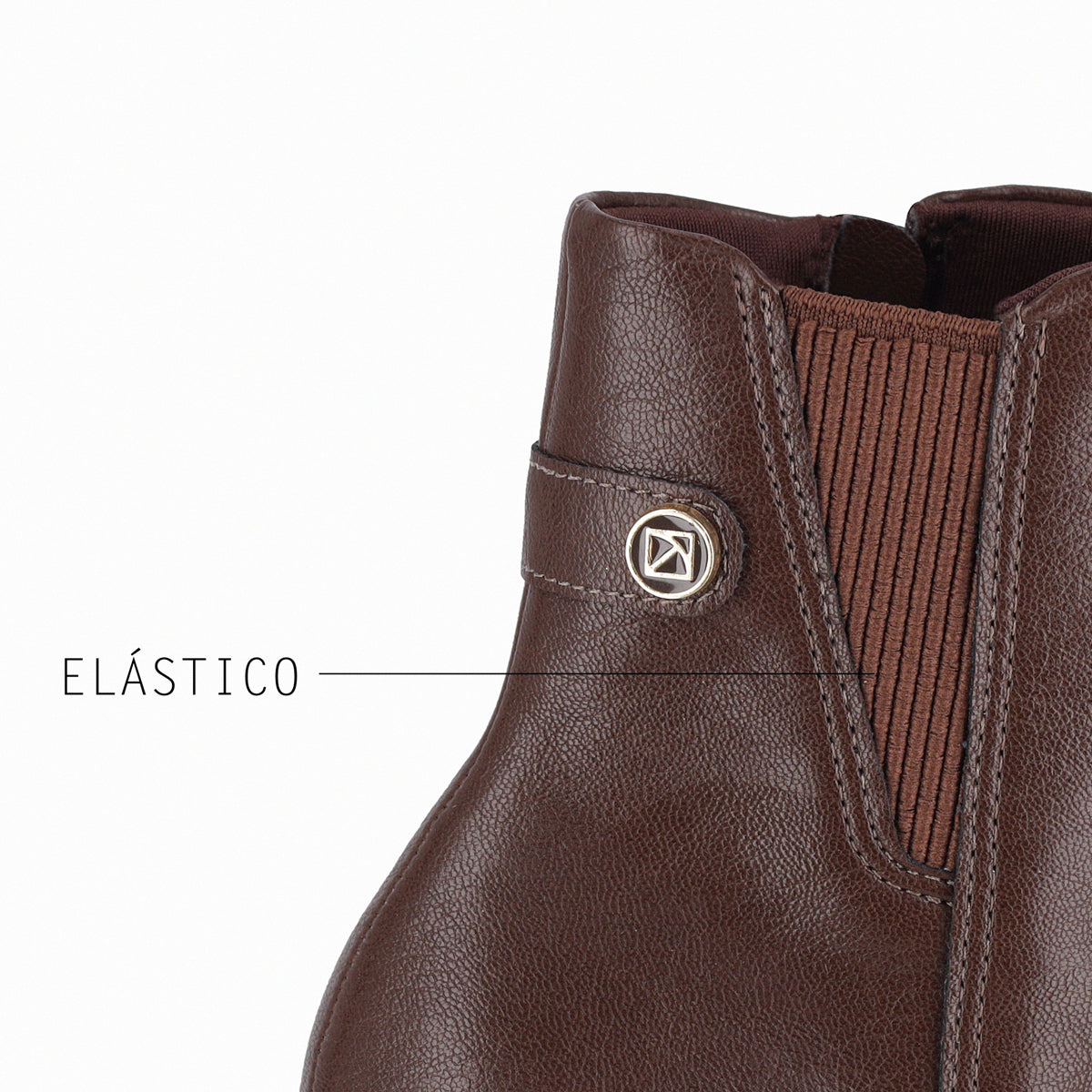Botin Mujer Chocolate Leci 22 Piccadilly