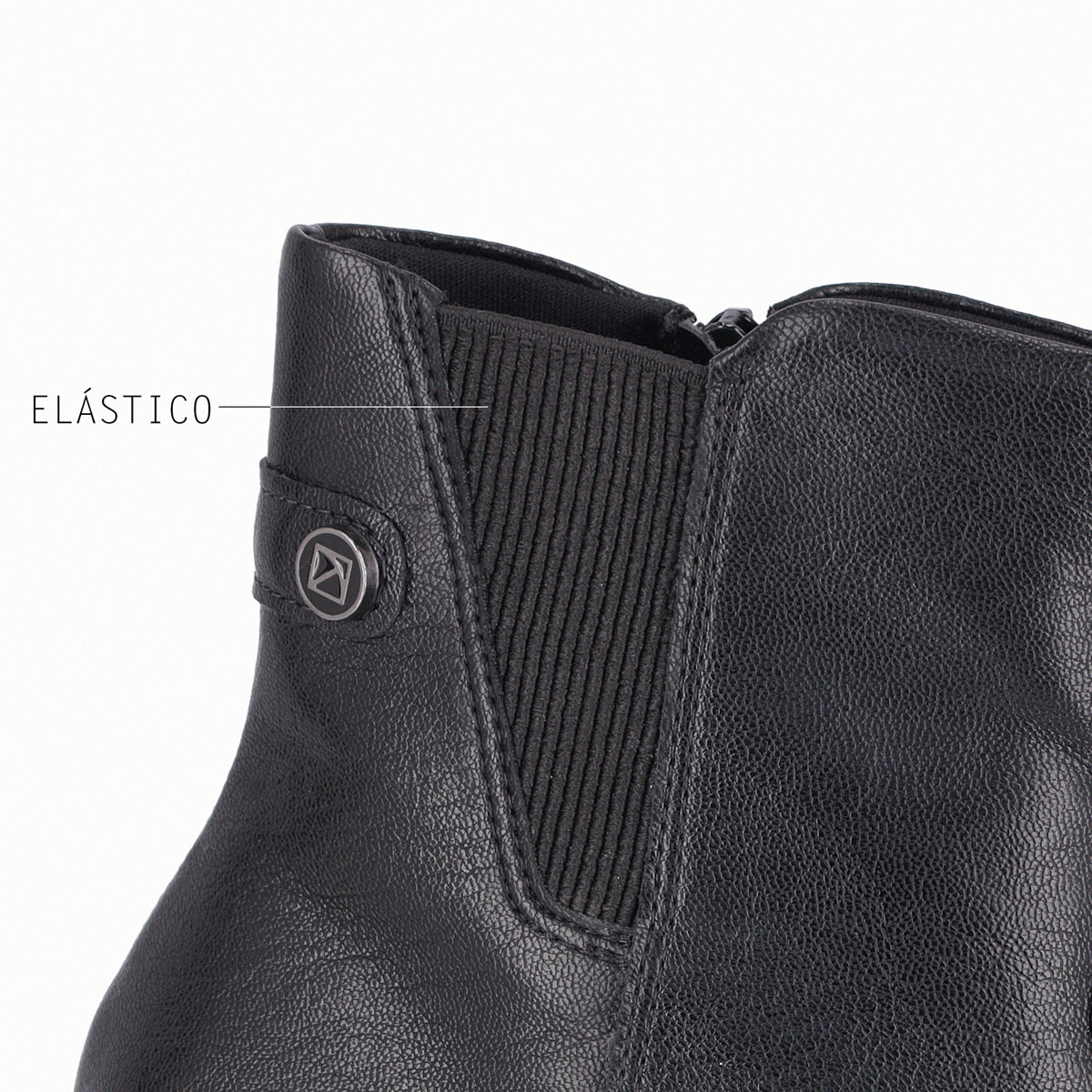 Botin Mujer Negro Leci 22 Piccadilly
