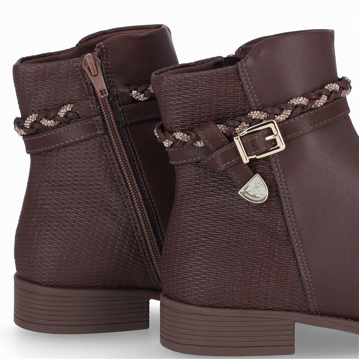 Botin Mujer Chocolate Leci 34 Piccadilly