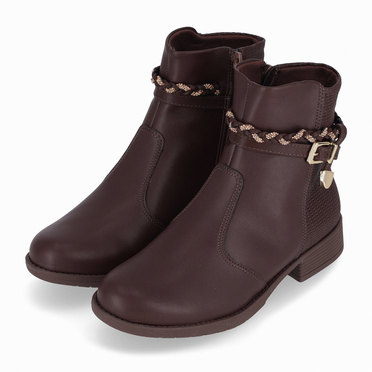 Botin Mujer Chocolate Leci 34 Piccadilly