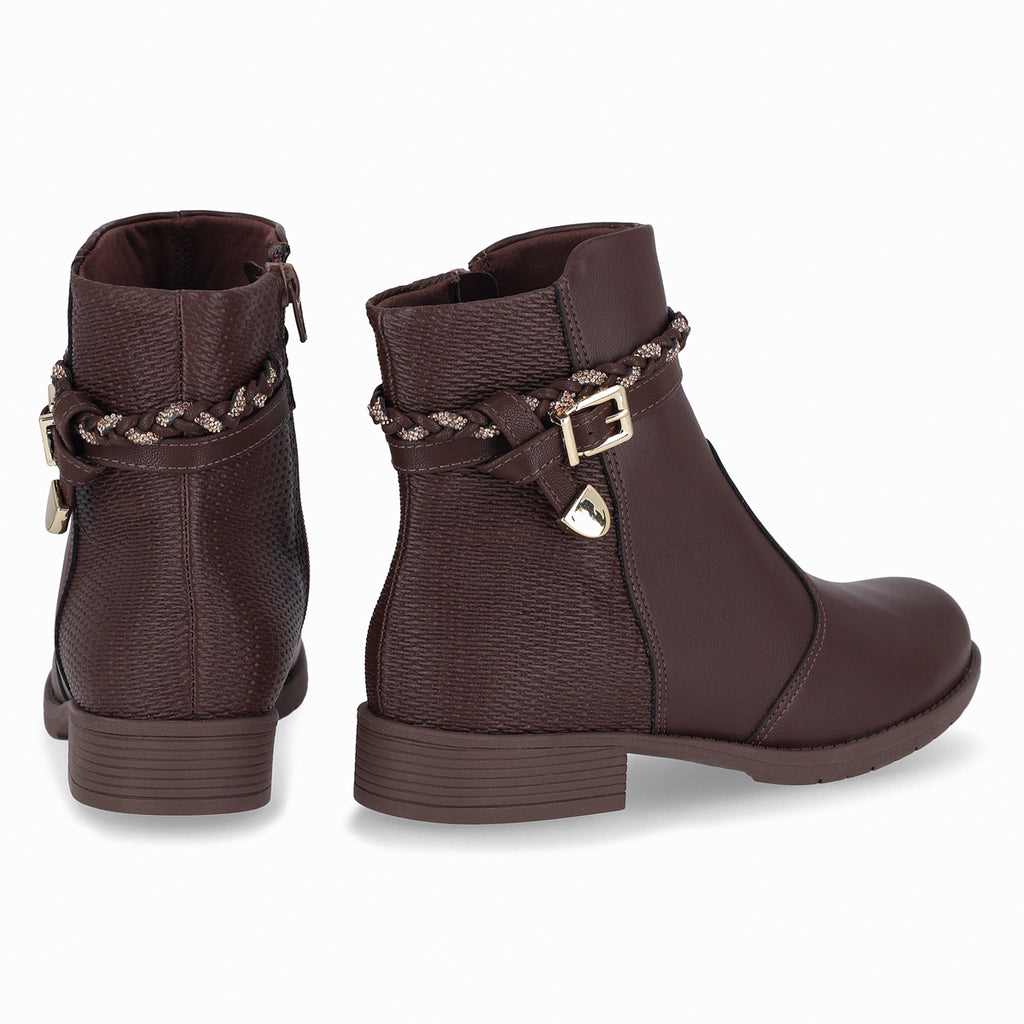 Botin Mujer Chocolate Leci 34 Piccadilly