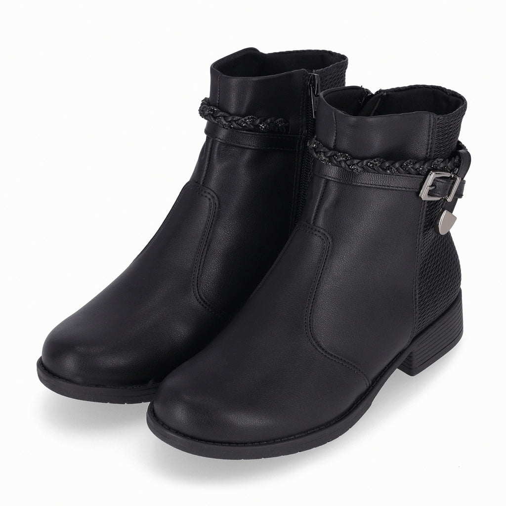 Botin Mujer Negro Leci 34 Piccadilly