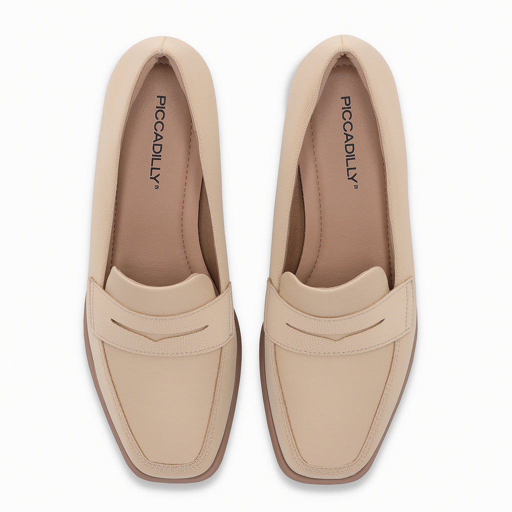 Mocasin Mujer Café Claro Giovanna Piccadilly