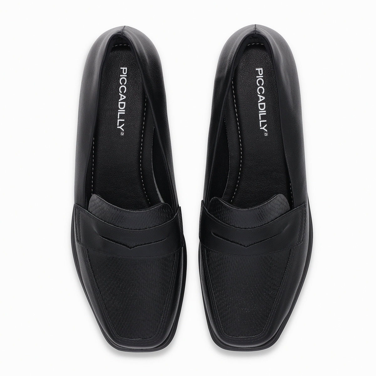 Mocasin Mujer Negro Giovanna Piccadilly