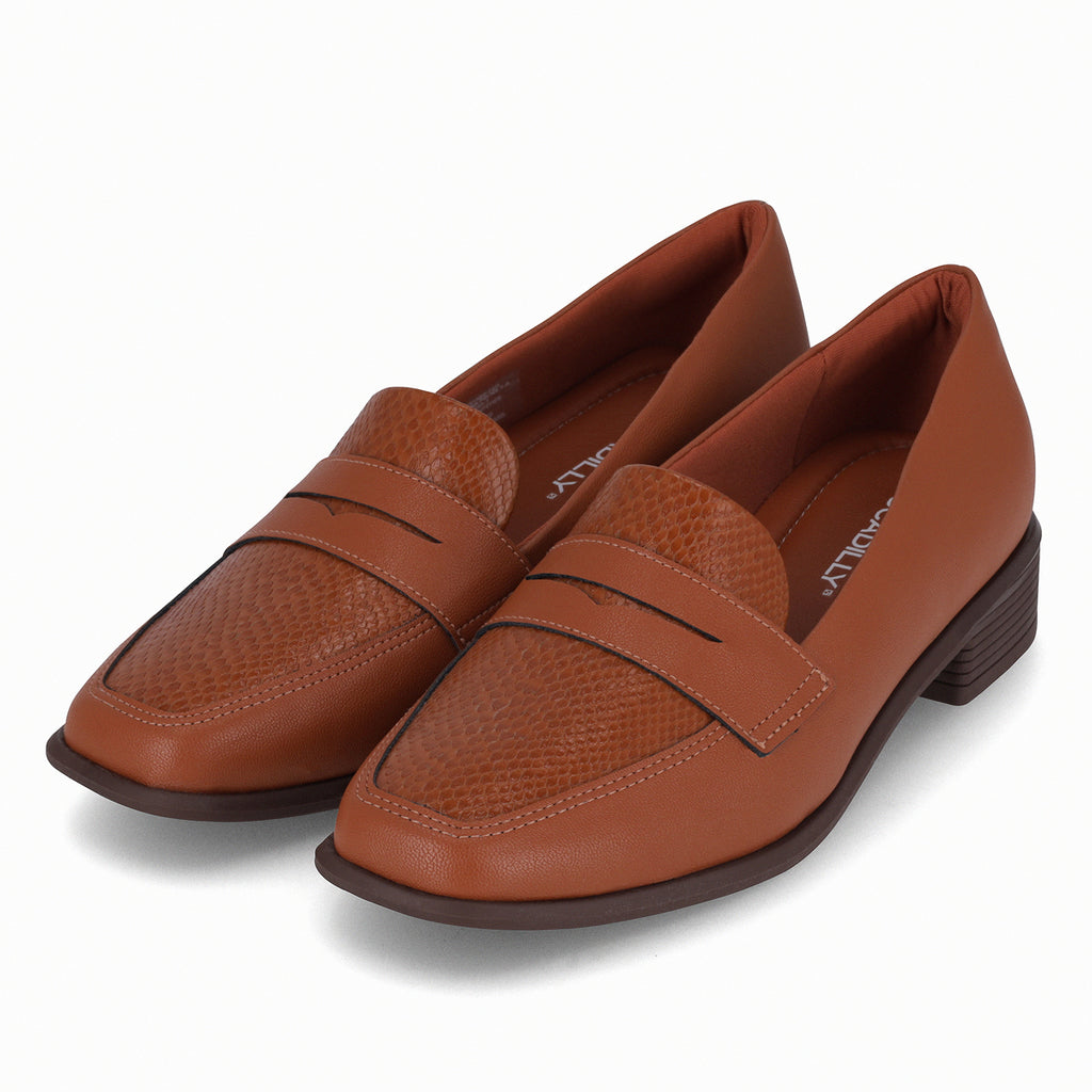Mocasin Mujer Ocre Giovanna Piccadilly