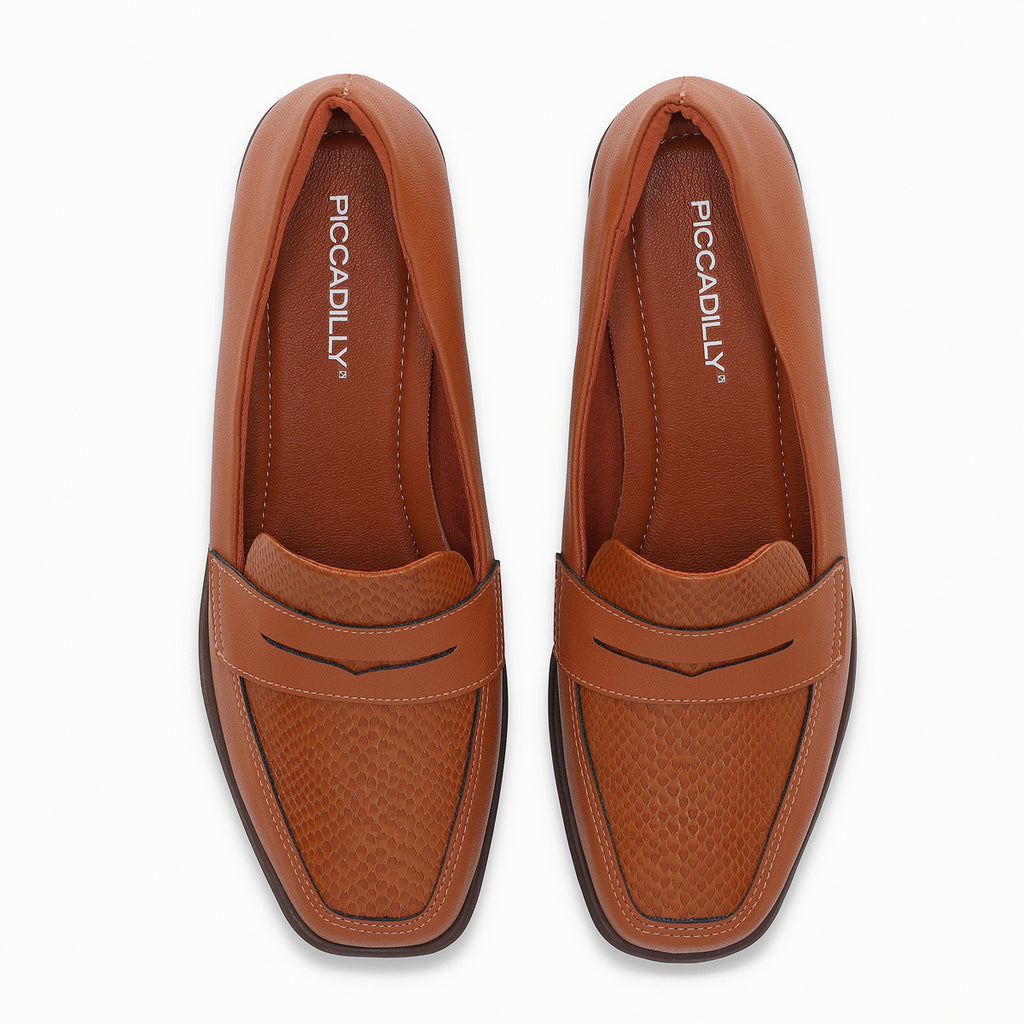 Mocasin Mujer Ocre Giovanna Piccadilly