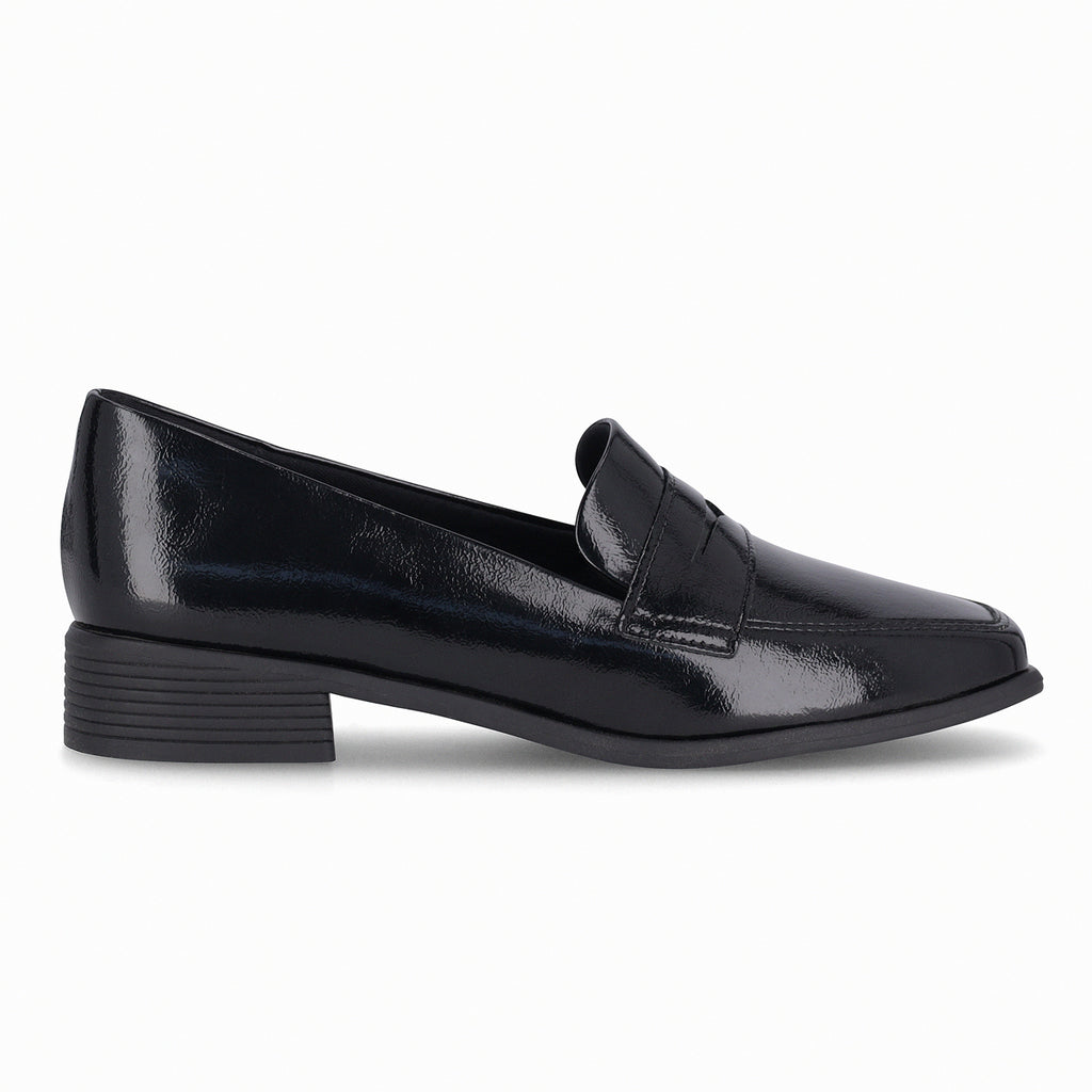 Mocasin Mujer Negro/Charol Giovanna Piccadilly