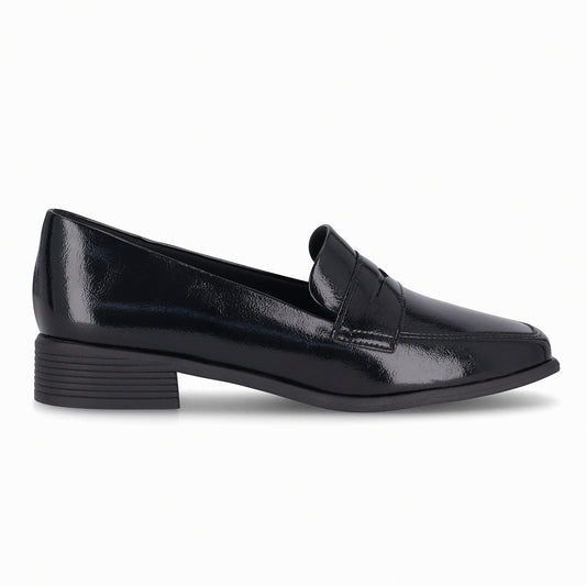 Mocasin Mujer Negro/Charol Giovanna Piccadilly