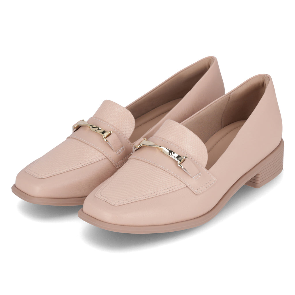 Mocasin Mujer Rosado/Dorado Giovanna Piccadilly