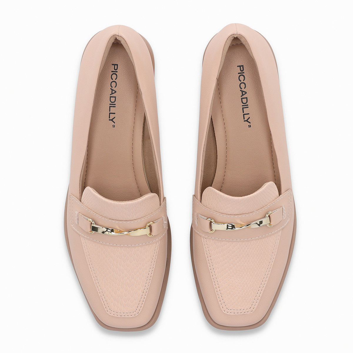 Mocasin Mujer Rosado/Dorado Giovanna Piccadilly