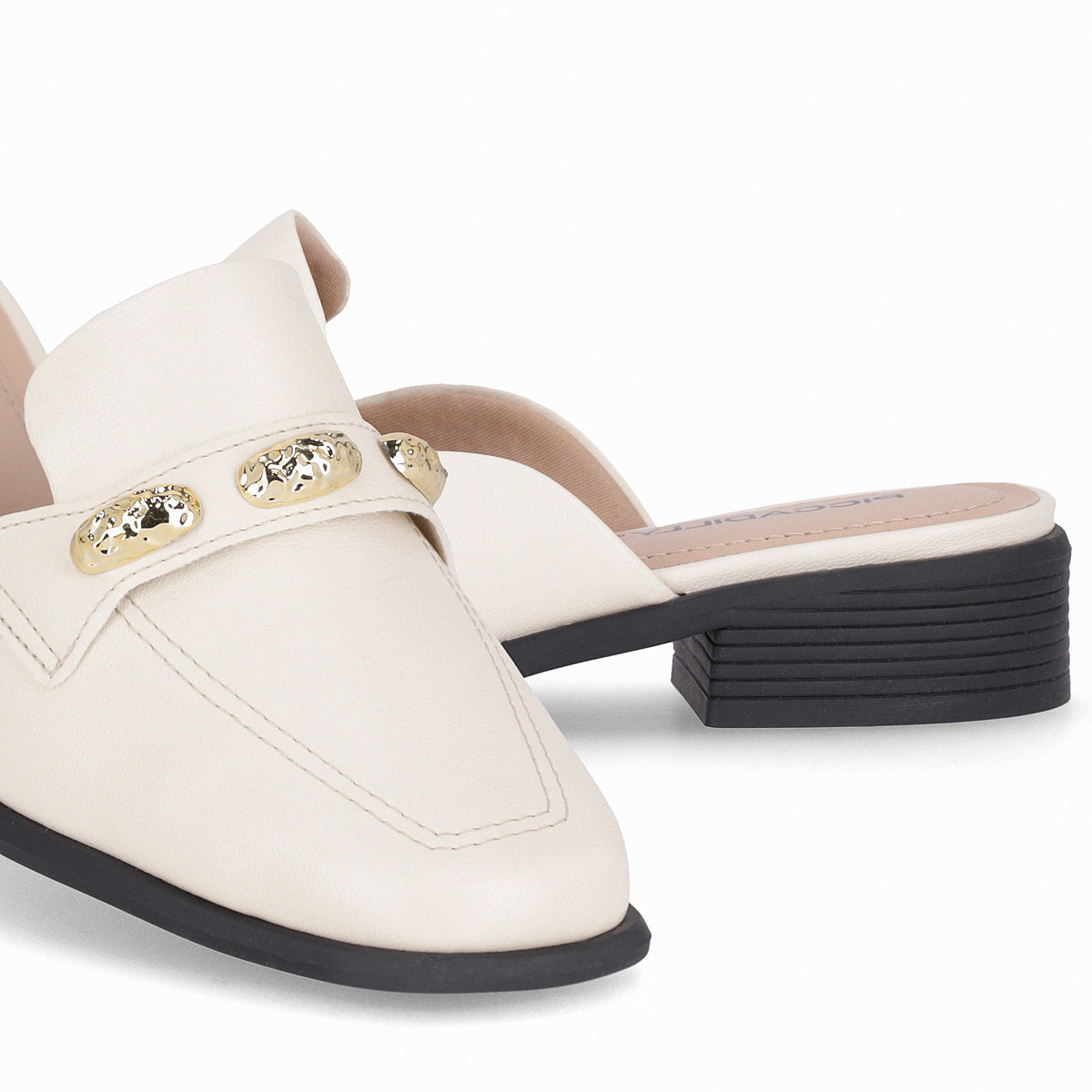 Zapato Mujer Crema/Dorado Giovanna Piccadilly