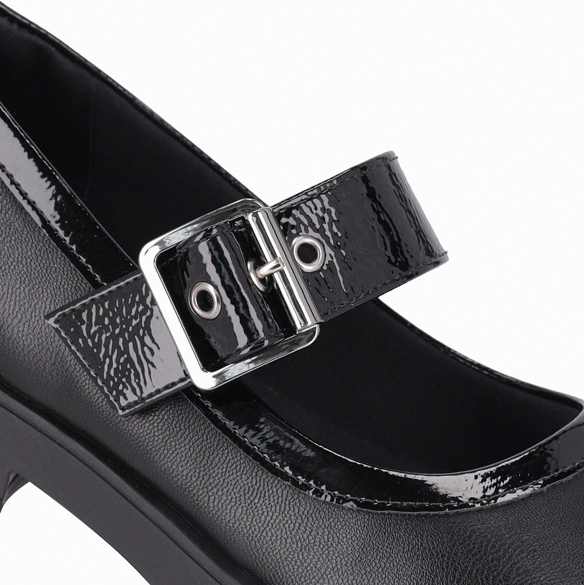 Zapato Mary Jane Mujer Negro Francisca Piccadilly