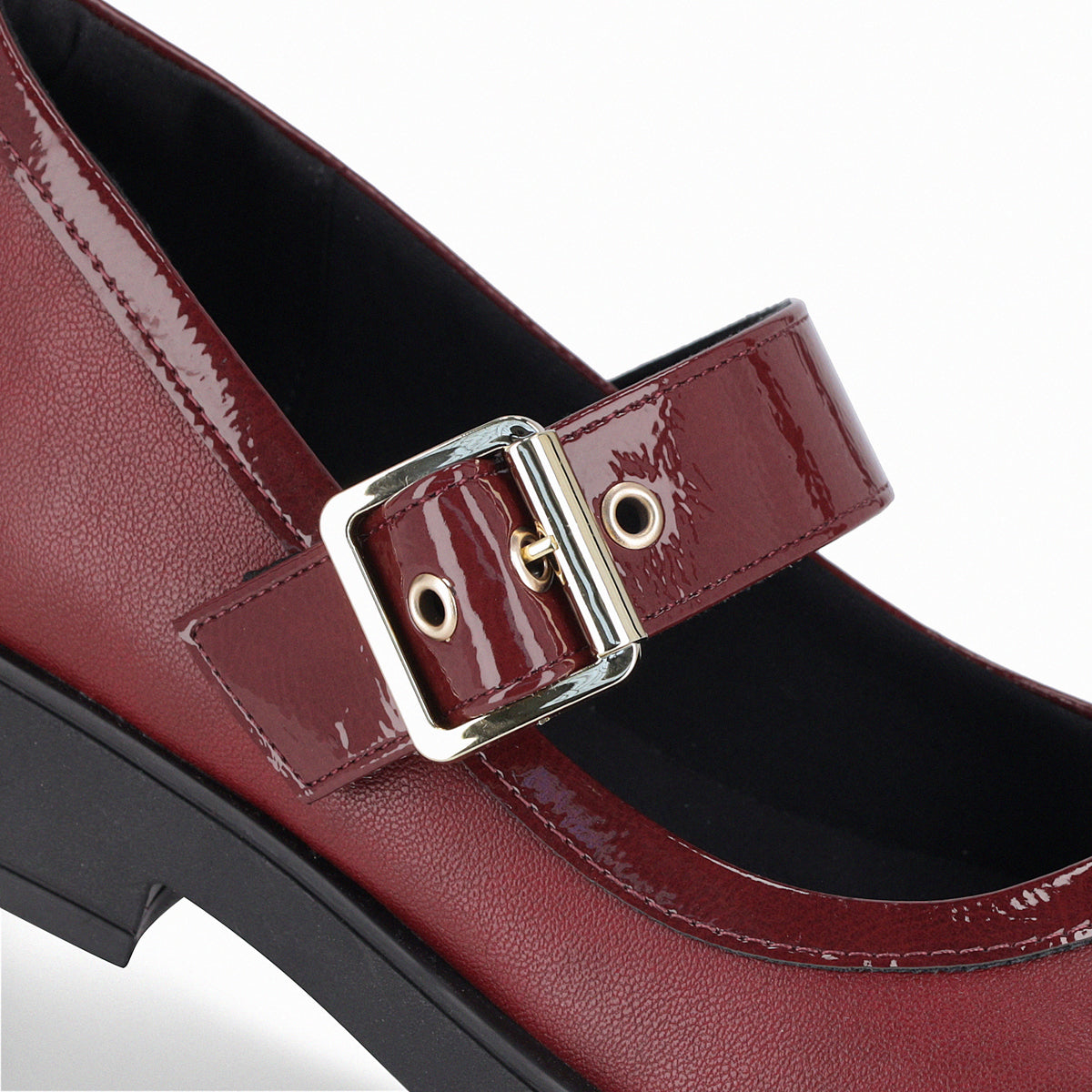 Zapato Mary Jane Mujer Burdeo Francisca Piccadilly