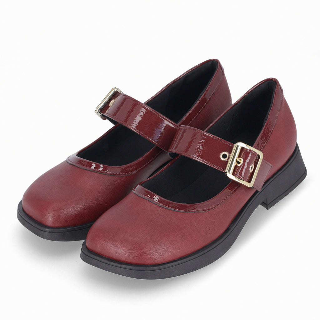 Zapato Mary Jane Mujer Burdeo Francisca Piccadilly