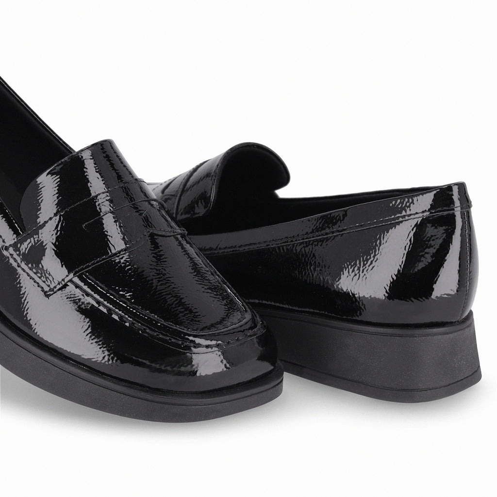 Mocasin Mujer Negro Francisca Piccadilly