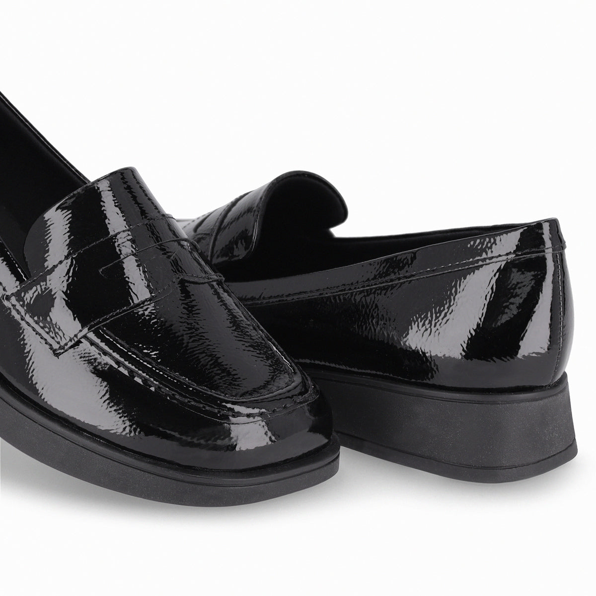 Mocasin Mujer Negro Francisca Piccadilly