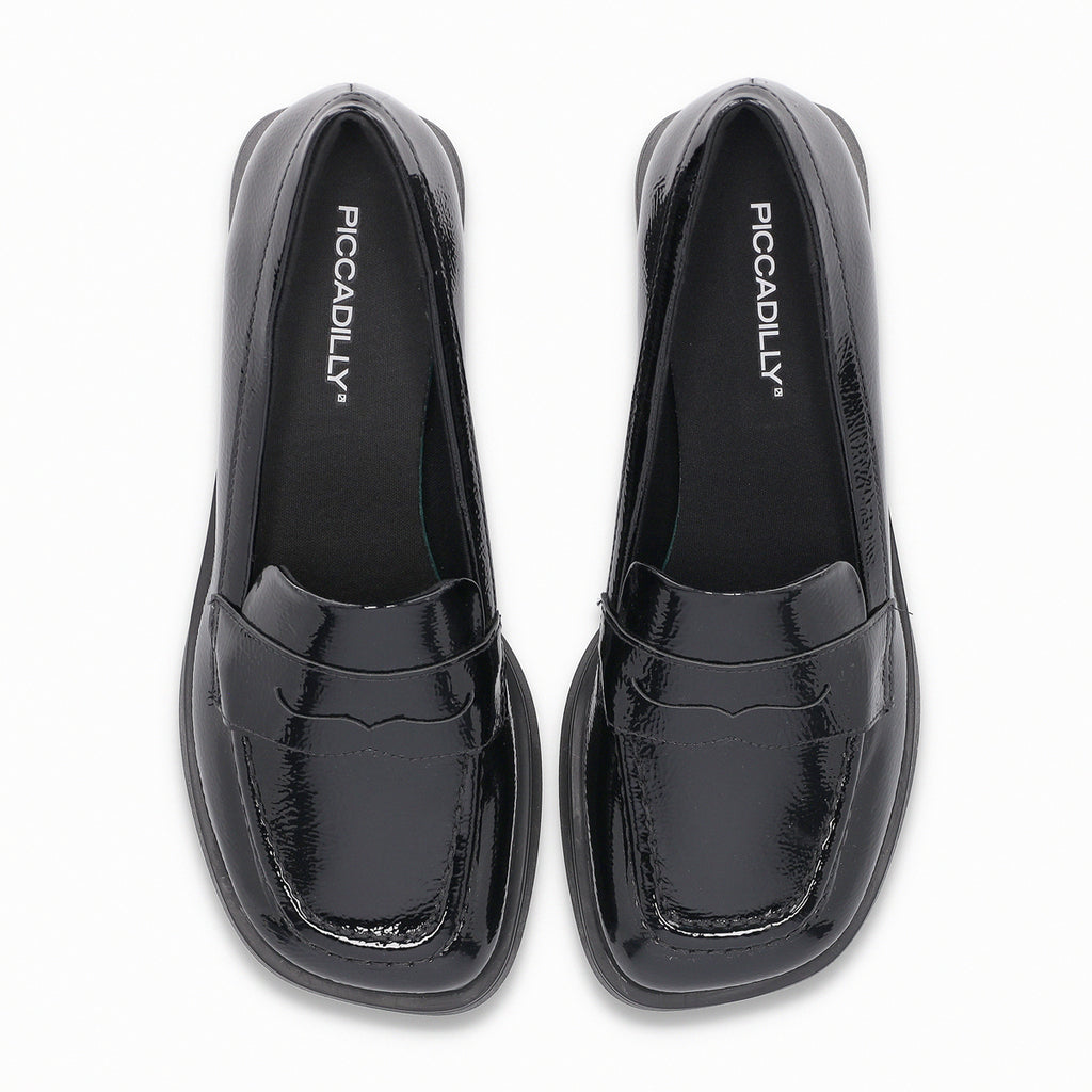 Mocasin Mujer Negro Francisca Piccadilly