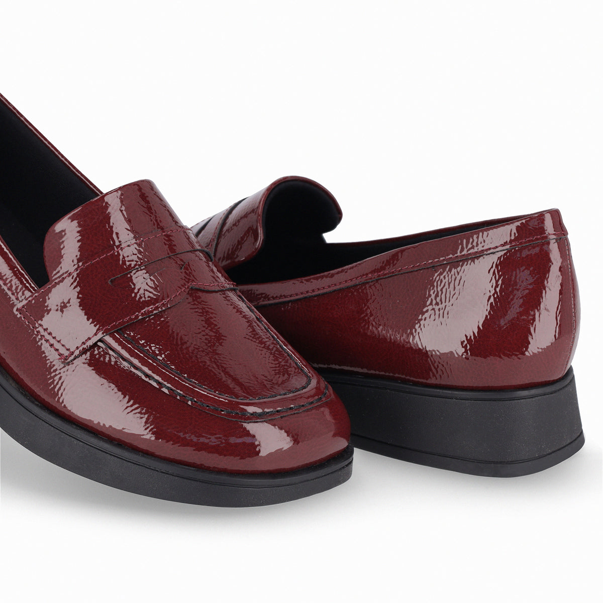 Mocasin Mujer Burdeo Francisca Piccadilly