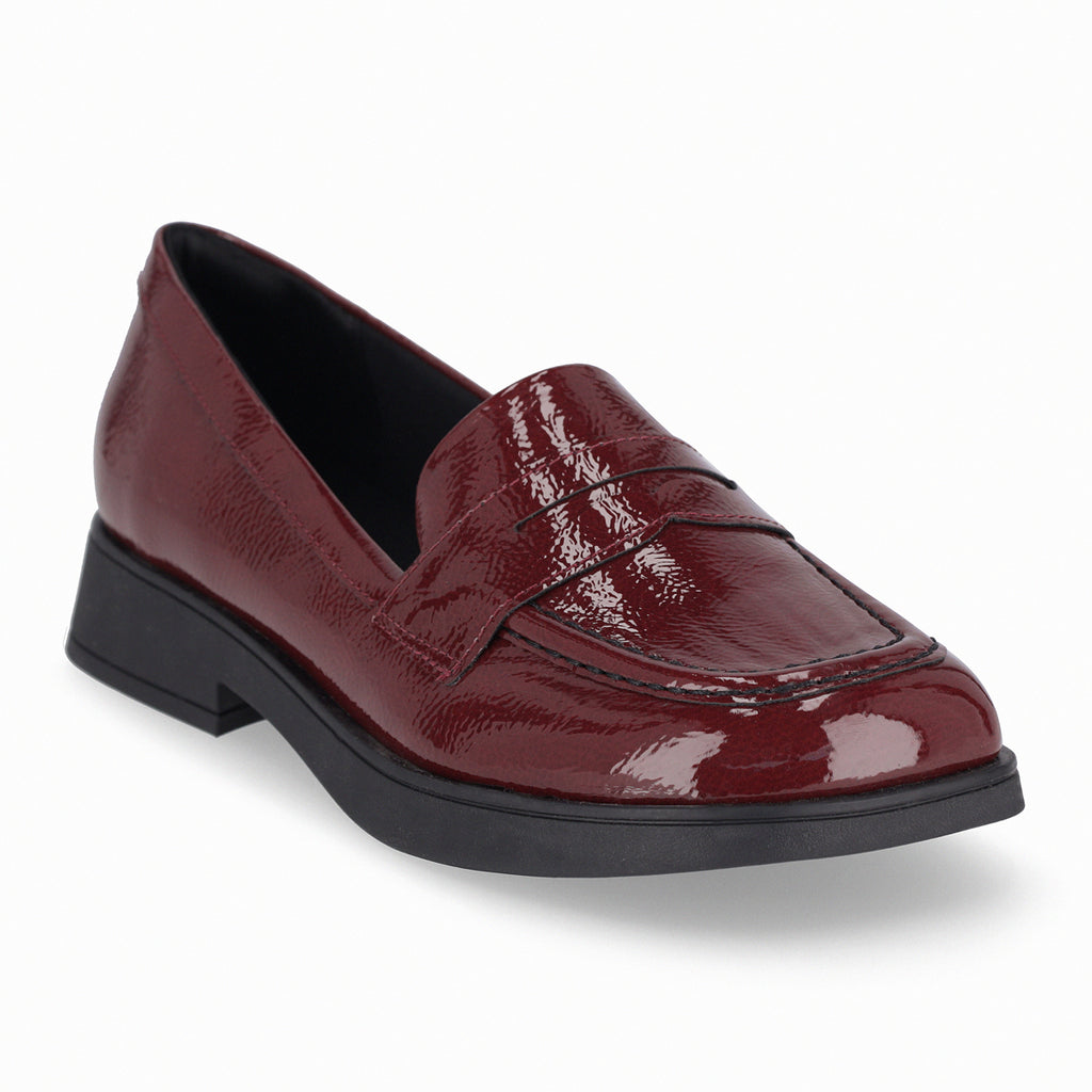 Mocasin Mujer Burdeo Francisca Piccadilly