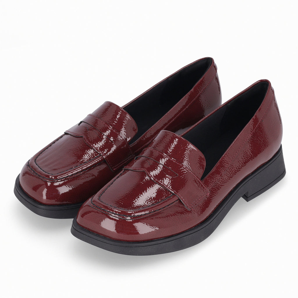 Mocasin Mujer Burdeo Francisca Piccadilly