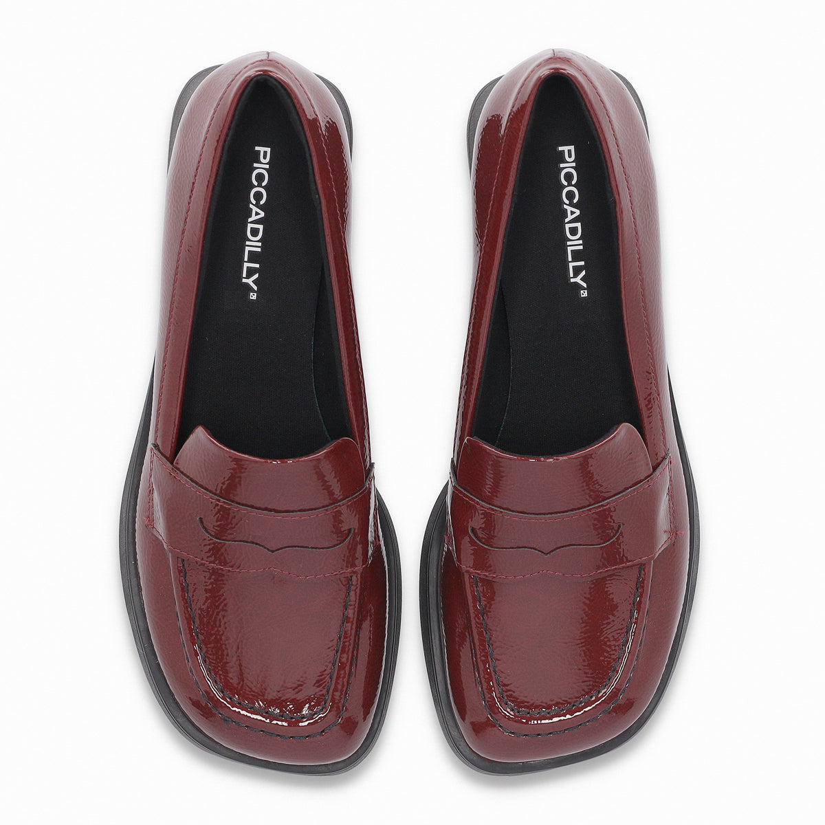 Mocasin Mujer Burdeo Francisca Piccadilly