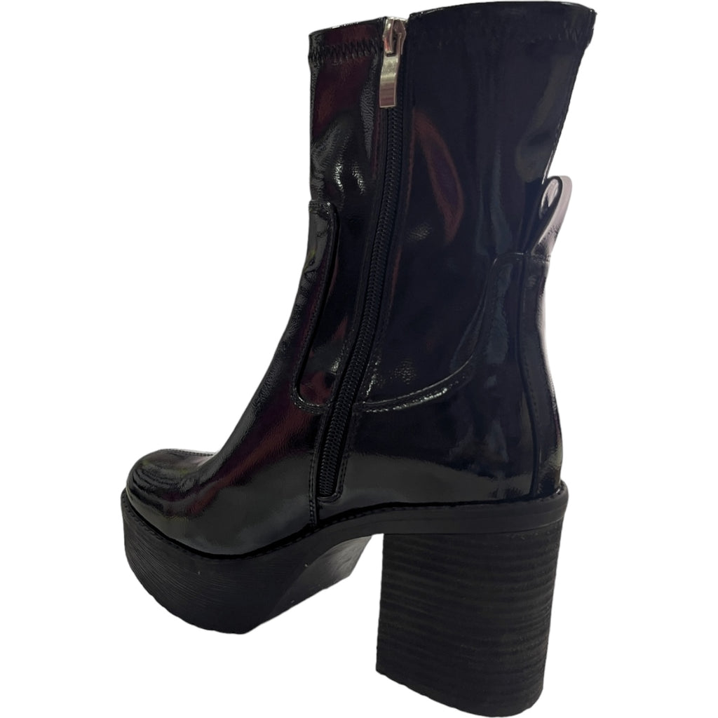 Botin Mujer Negro Plataforma Olvera Detogni