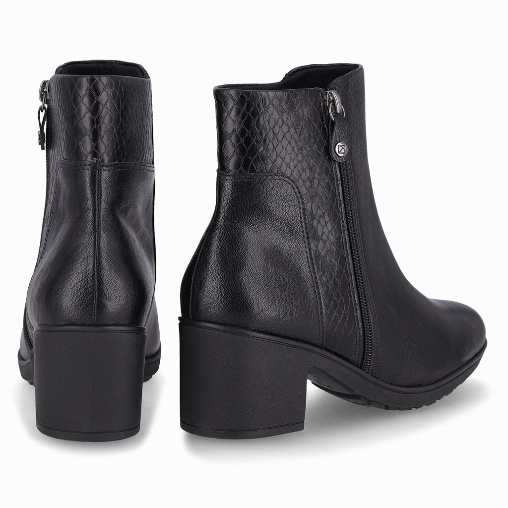Botin Mujer Negro Daiane Piccadilly