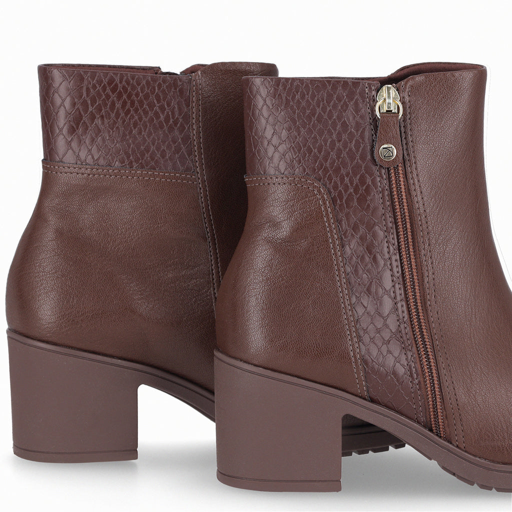 Botin Mujer Chocolate Daiane Piccadilly