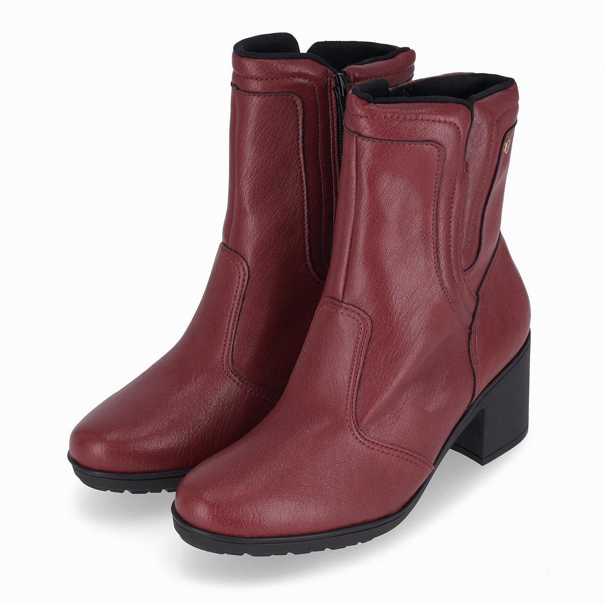 Botin Mujer Burdeo Daiane 77 Piccadilly