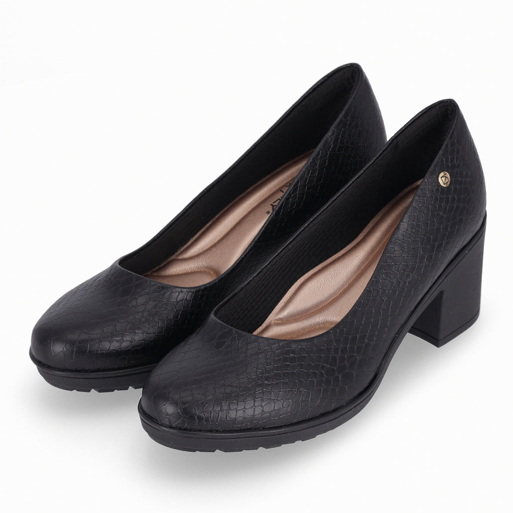 Zapato Mujer Negro/Crocco Daiane Piccadilly