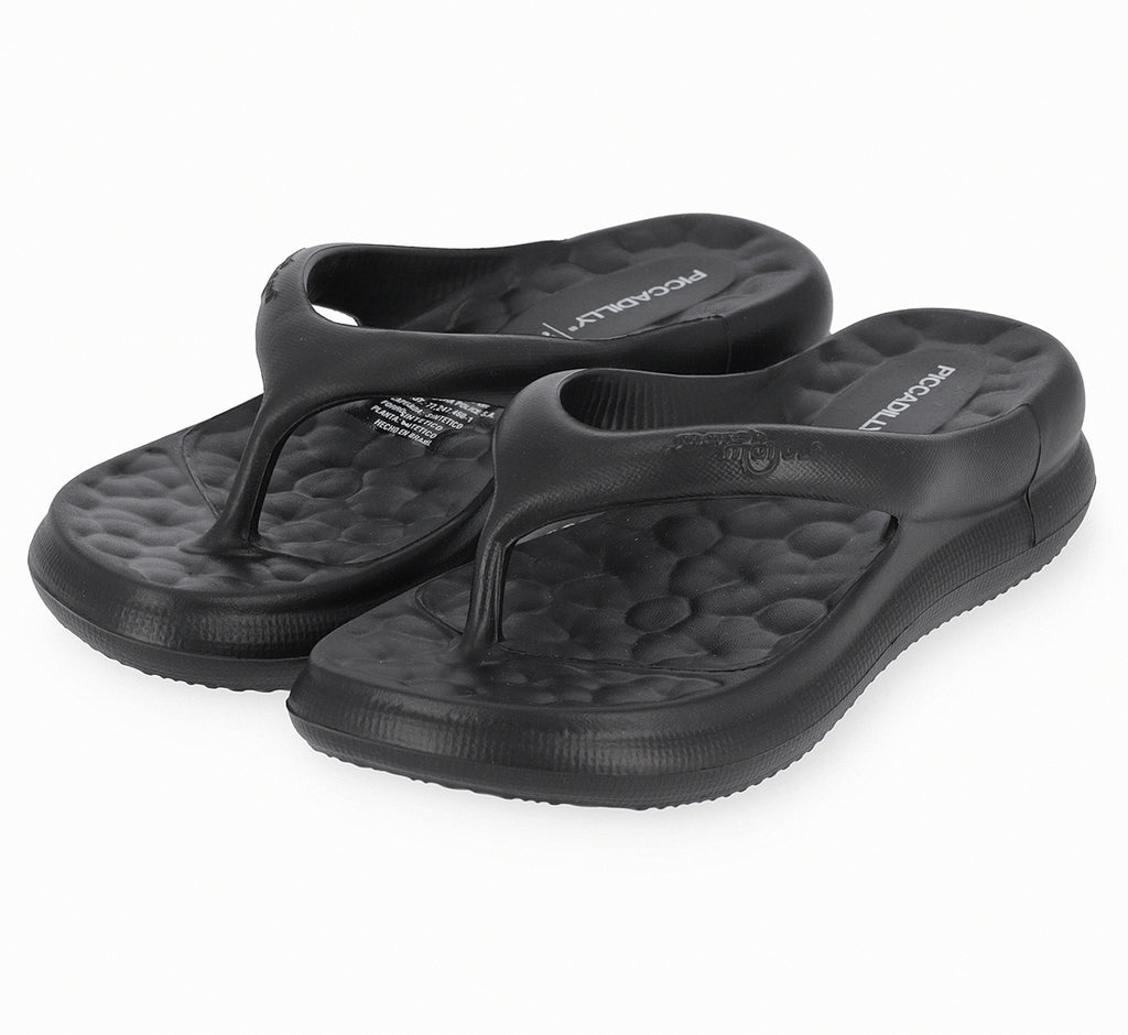 Sandalia Mujer 78 Marshmallow Negro Piccadilly