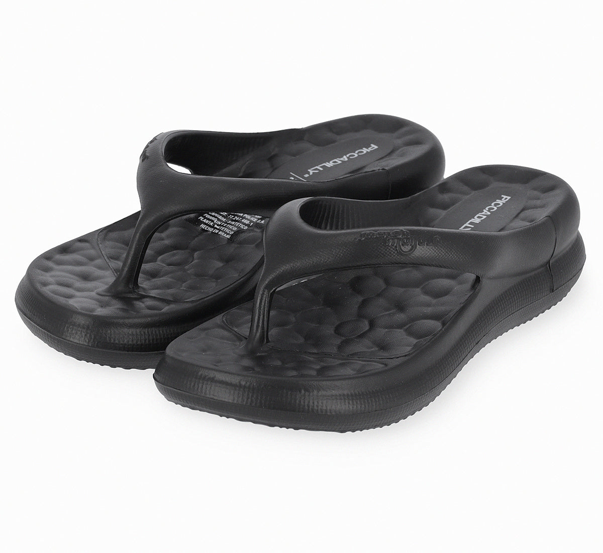 Sandalia Mujer 78 Marshmallow Negro Piccadilly