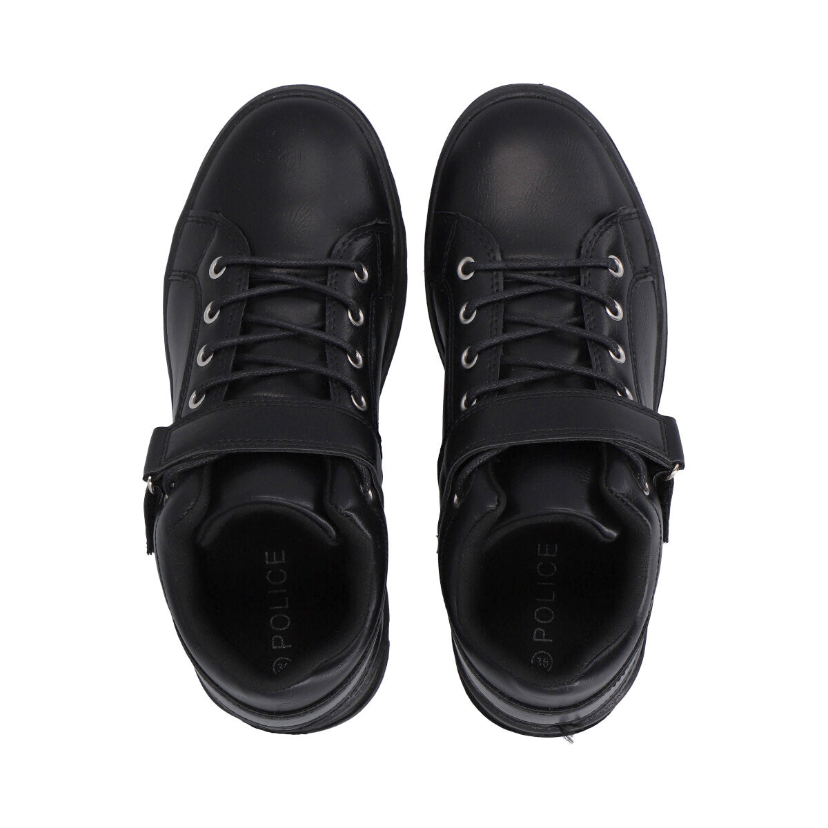 Zapatilla Urbana Mujer Negro Solid Police